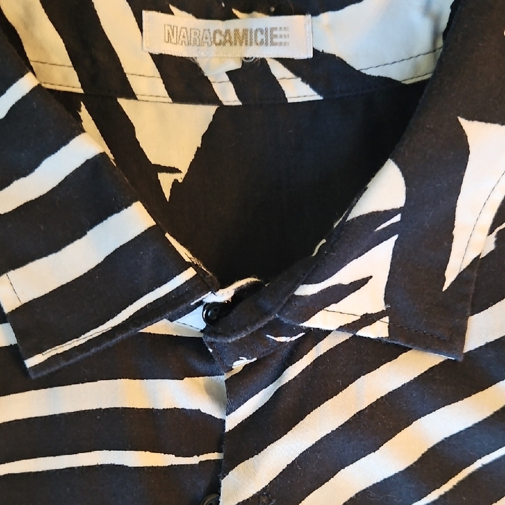 Naracamicie Zebra Print Shirt